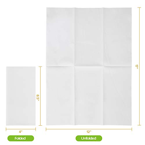 Disposable Guest Towels 480 Pack Linen-Feel Hand Towels for Bathroom & Events - White Variation of THIS listing