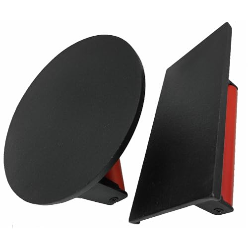 Firsgrill Cast Iron Burger Press 7.08" Round & 8.3"x4.3" Rectangle Flat Bottom for Griddles