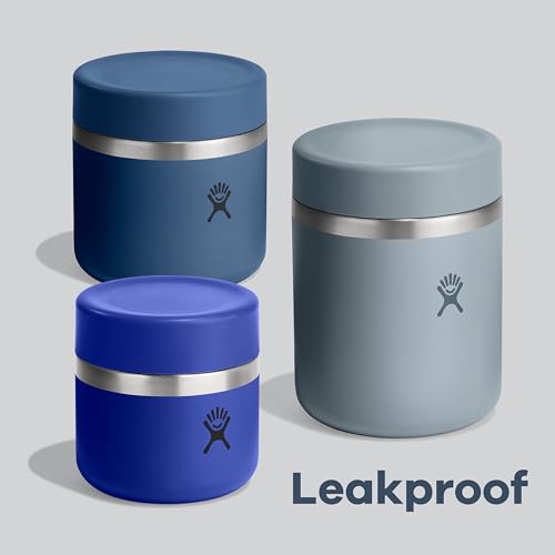 Hydro Flask Food Jar 20 Oz Shale Gray Insulated Leakproof Stainless Steel