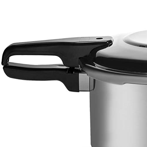 Stark USA 6.0 Qt Pressure Cooker Pot with Release Valve for Gas & Induction Stoves