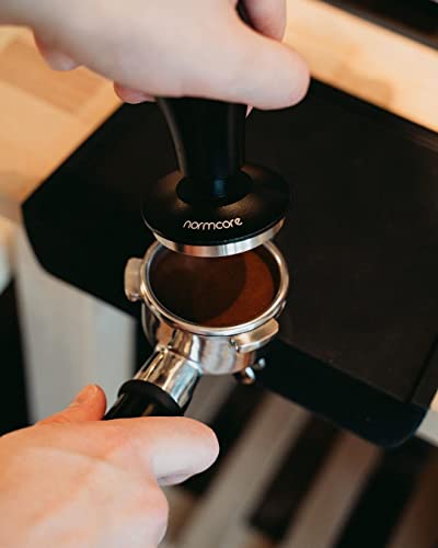 Normcore V4 Coffee Tamper 53.3mm with Spring-Loaded Mechanism & Stand