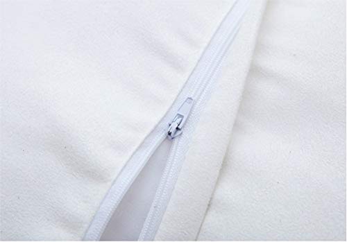 yingda1992 Mongolian Lamb Fur Throw Pillow Cover Soft Fluffy Square Cushion Pillowcase Car Accessories Decorated for Livingroom