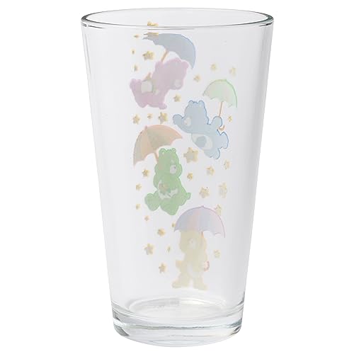 Care Bears Star Shower Glitter 16oz Pint Glass - Silver Buffalo, Officially Licensed