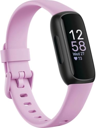 Fitbit Inspire 3 Small & Large Watch Bands - Lilac Bliss & Black Variations