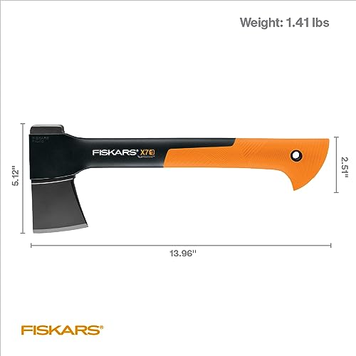 Fiskars X7 Small Hatchet Axe - 14-Inch Camping & Kindling Chopper - Variation of THIS listing