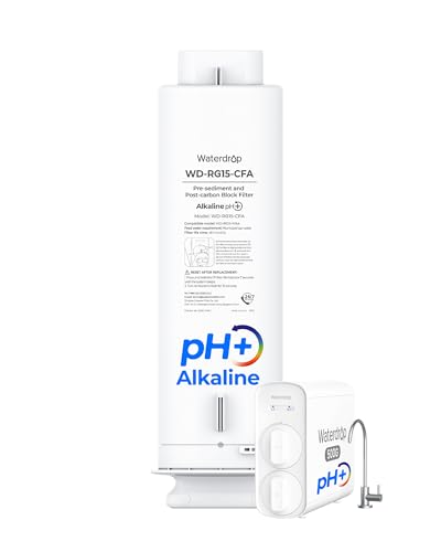 Waterdrop G5P500A-CF Replacement Water Filter for G5P500A RO System