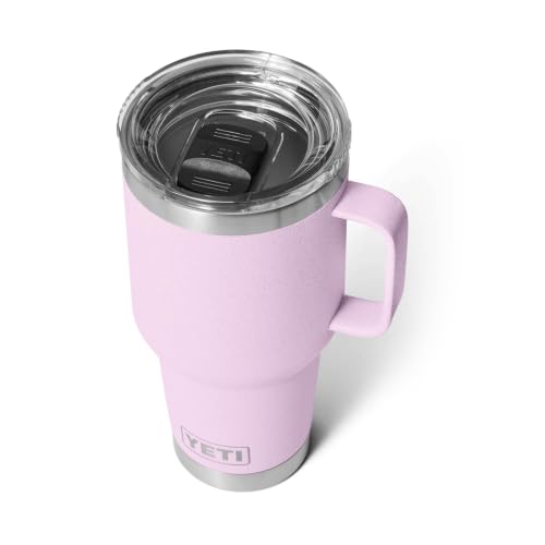 YETI Rambler 20 oz Travel Mug Cherry Blossom - Stainless Steel Vacuum Insulated with Stronghold Lid