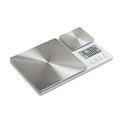 KitchenAid Dual Platform Digital Kitchen Food Scale 11lb & 16oz Capacity - White