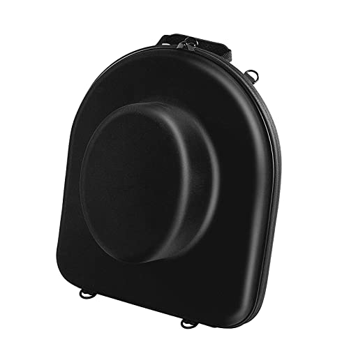 MOSLA Black Travel Fedora Hat Box Carrier - Universal Size, Backpack & Shoulder Bag