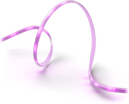 Philips Hue 16 Ft Smart LED Lightstrip Base Kit - Voice Control & App Compatible