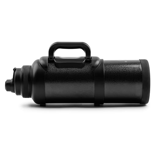 Manna Titan Gallon Jug - 135 Oz Hammered Onyx Insulated Water Bottle