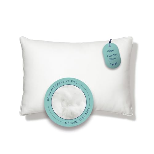 Casper Sleep Essential Pillow – Standard Down-Alternative Bed