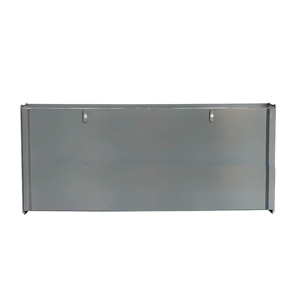 2-Pack Plastic Storage Cabinet with 9 Tilt Out Bins, Horizontal Organizer System for Home, Office & Garage, 23.6" x 3" x 2.7", Gray
