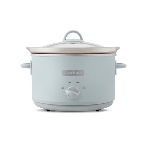 Crock-Pot 4.5-Quart Manual Slow Cooker with Removable Stoneware - Blue