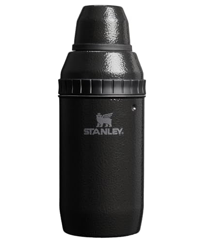 Stanley Hammertone Black 20 oz Cocktail Shaker Set with 2 Stainless Steel Cups