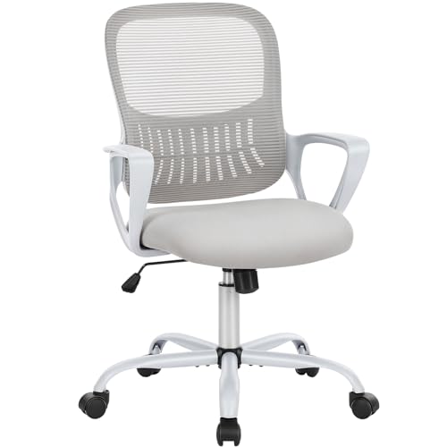 Ergonomic Mesh Office Chair with Lumbar Support and Adjustable Height