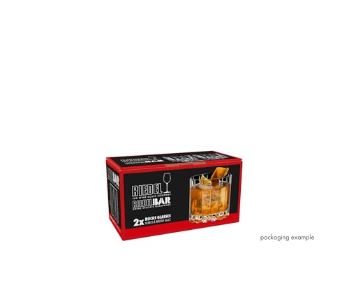 Riedel Drink Specific Rocks Glass Set of 2 - DSG 10 Ounces, Ice-Optimized