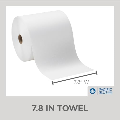 Georgia-Pacific Pacific Blue Select 7.875" Recycled Paper Towels 6 Rolls - 1000 Feet Each