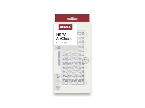 Miele HEPA AirClean Filter SF-HA 50 - 1 Pack for Miele Vacuum Cleaners, Allergy & Dust Removal