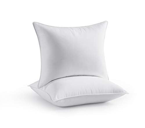 Supportive Standard Bed Pillow Set of 2 - 20x26 Inch Down Alternative Cooling Shams for Sleep & Decor - Variation of THIS listing
