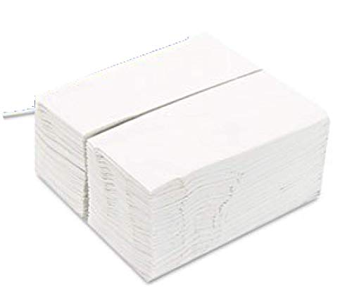 17 x 15-Inch White 2-Ply Dinner Napkins - Pack of 300, Case of 3,000