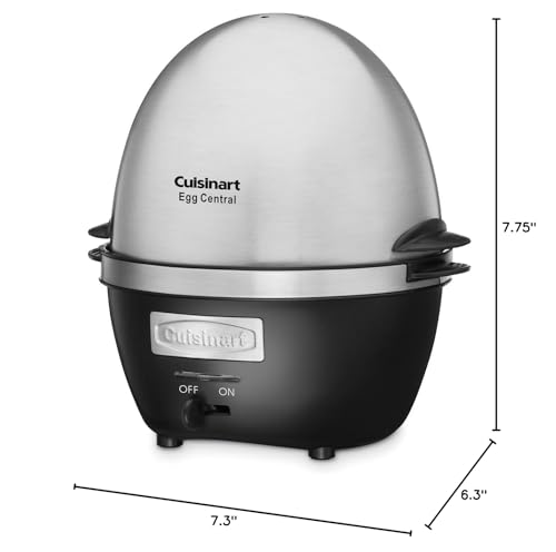 Cuisinart CEC-10 Egg Central Egg Cooker - Brushed Stainless Steel, 1 Variation
