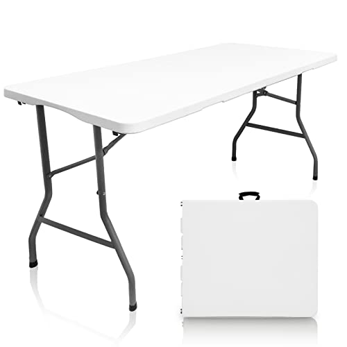 CAMP SOLUTIONS 5FT Folding Table - Portable, Versatile, Space-Saving