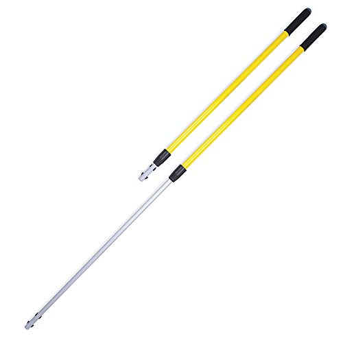 Rubbermaid HYGEN Adjustable Extension Handle for Microfiber Mops & Cleaning Tools