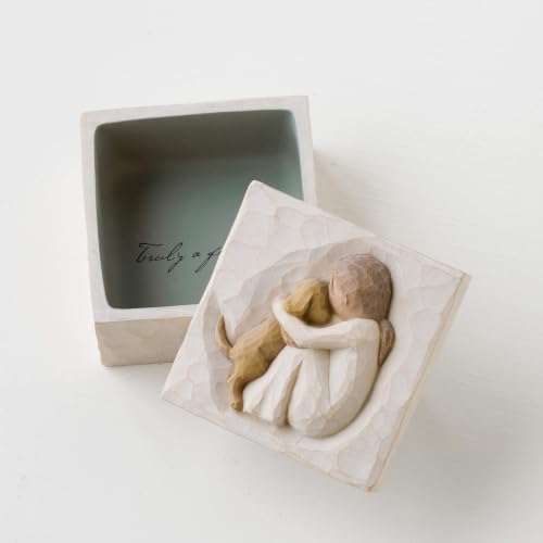 Willow Tree Keepsake Box - Hand-Painted Resin Gift Box with Sentiment