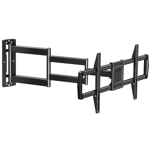 Indoor Full Motion TV Wall Mount with 30-Inch Extension for 42-75 Inch TVs - Corner Articulating Bracket