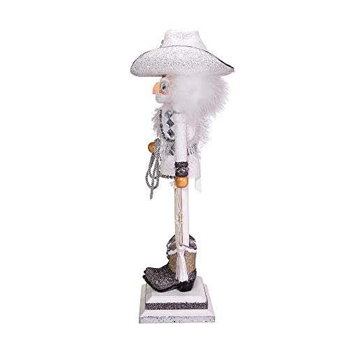 Kurt S. Adler 19-Inch Hollywood Rhinestone Cowboy Nutcracker