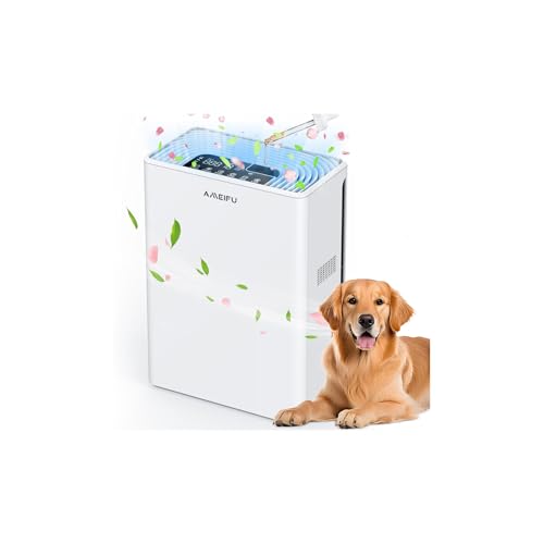 Large Room HEPA Air Purifier with H13 Filter for Up to 2300 Sq Ft, Quiet Sleep Mode