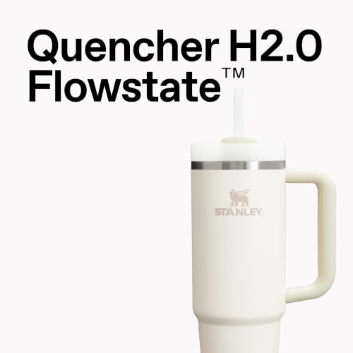 Stanley Quencher H2.0 Flow State Tumbler 40 oz Chili Red | Vacuum Insulated Drinkware