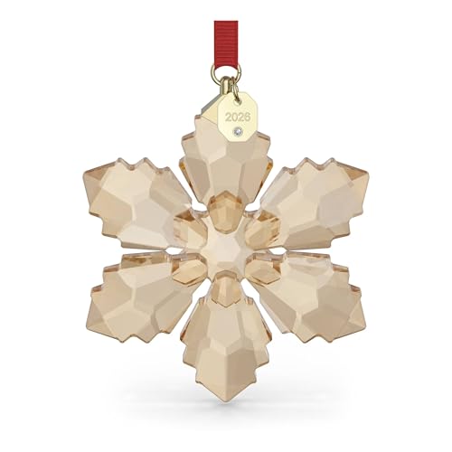 Swarovski 2026 Festive Snowflake Ornament - Annual Edition Holiday Decor