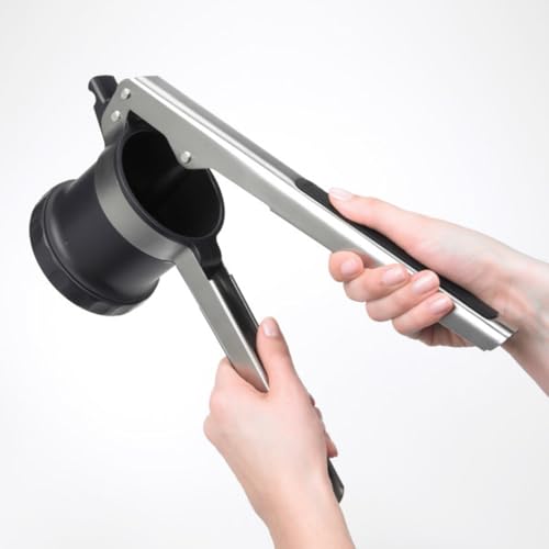 Adjustable Potato Ricer with Stainless Steel Disks - 1 EA - Multiple Consistency Settings