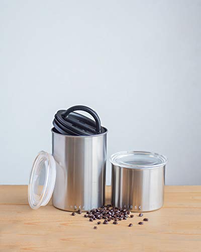 Airscape Stainless Steel Coffee Canister - Food Storage & Freshness Preservation