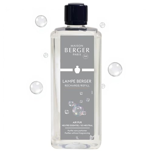 MAISON BERGER 1L Air Pur So Neutral Lampe Berger Refill - Scent-Free Odor Neutralizer