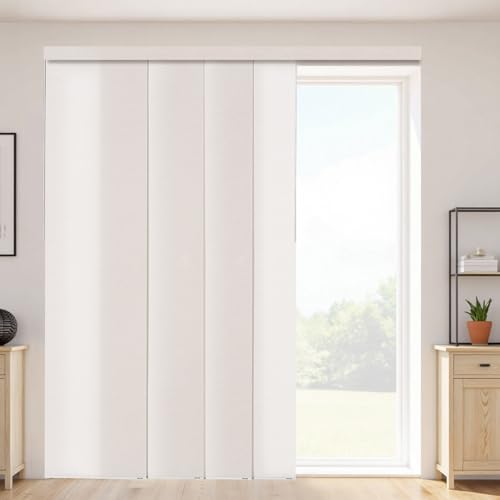 VEVOR Panel Track Blinds, Extendable from 45.8 in to 86 W, Trimmable