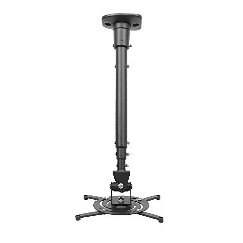 DYNAVISTA Extendable Black Full Motion Projector Ceiling Mount Bracket