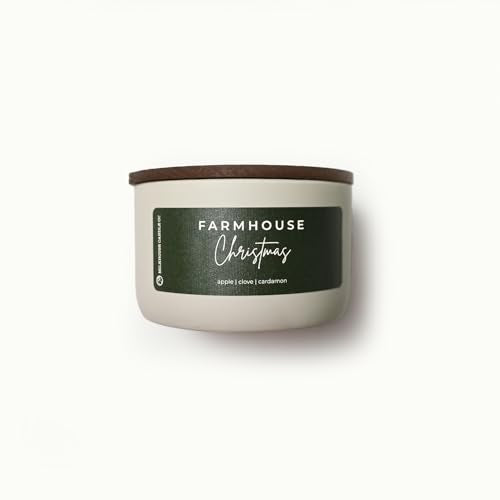 Milkhouse Farmhouse Christmas Soy Candle 10 oz Signature Jar - Holiday Scent