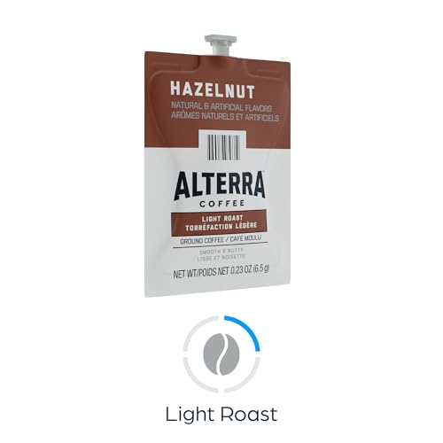 Hazelnut Coffee Freshpacks for Flavia Brewers - Light Roast, 5 Pack