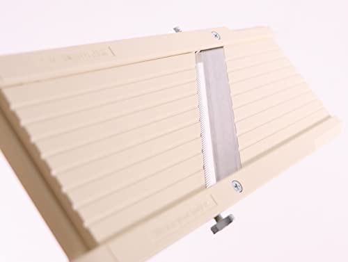 Benriner Super Slicer Beige with 4 Japanese Stainless Steel Blades - Food Mandoline