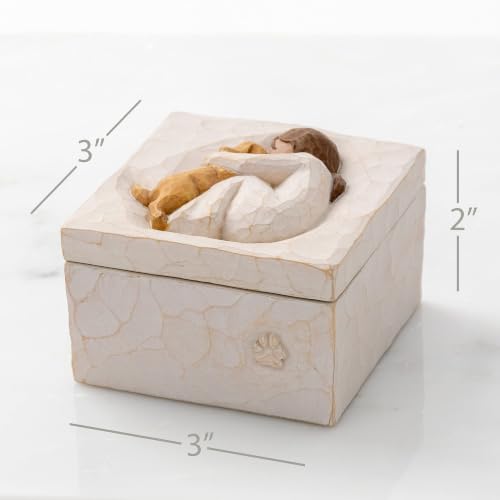 Willow Tree Keepsake Box - Hand-Painted Resin Gift Box with Sentiment