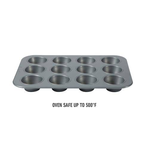 10-Piece Nonstick Bakeware Set with Steel Core and PFOA-Free Coating