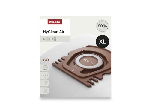 Miele Vacuum Cleaner Bags XL Pack for Guard M1 Vacuums - Genuine, High-Efficiency Filtration