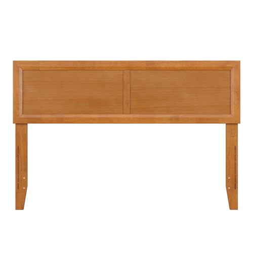 AFI Sophia Light Toffee Full Wood Adjustable Headboard Modern Bedroom Decor