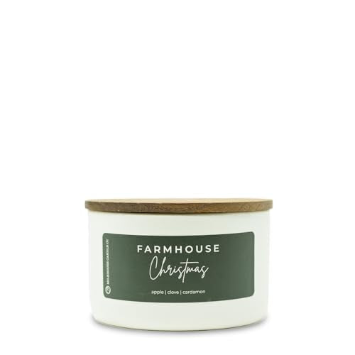 Milkhouse Farmhouse Christmas Soy Candle 10 oz Signature Jar - Holiday Scent