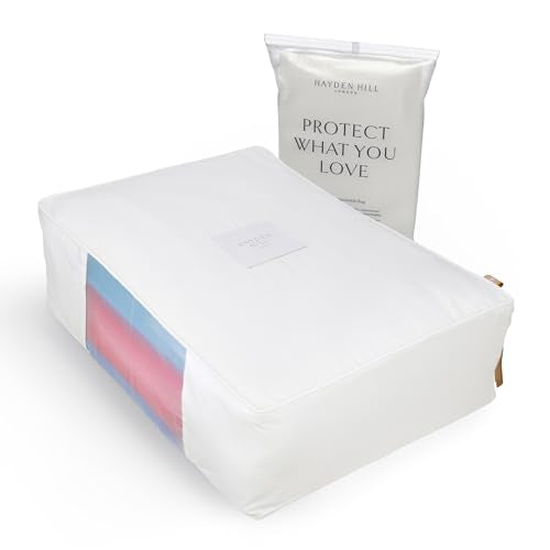 Hayden Hill Luxury Organic Cotton Sweater and Blanket Storage Bag 20