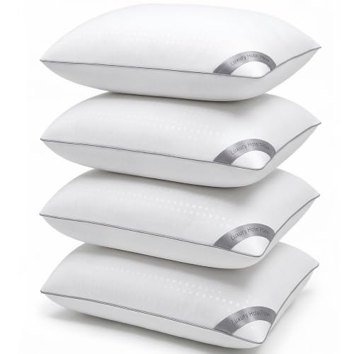HIMOON Bed Pillows for Sleeping Set of 4,Standard Size Cooling 4