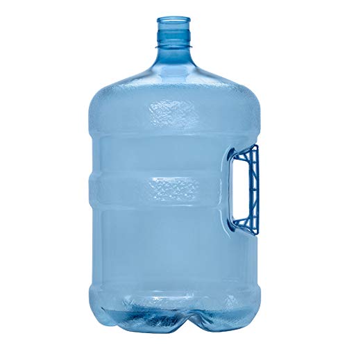 Geo Sports BPA-Free 5 Gallon Plastic Water Bottle with Crown Cap & Handle